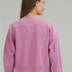 Lululemon Softreme cropped crewneck -  velvet dust